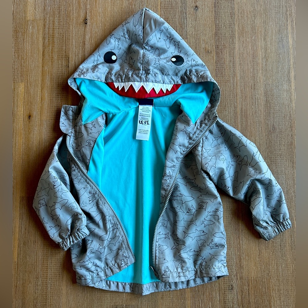 Little Rebels Toddler Raincoat, 3T